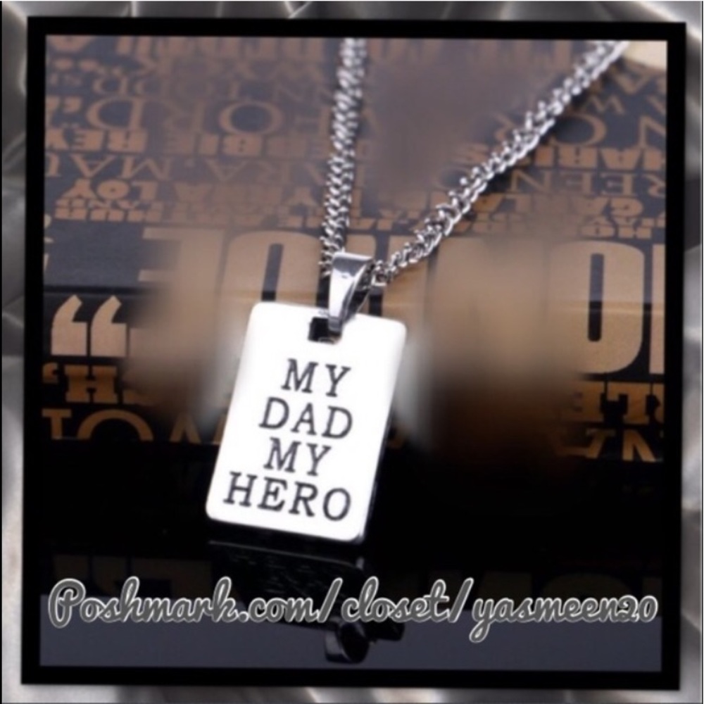 💖 My Dad My Hero necklace